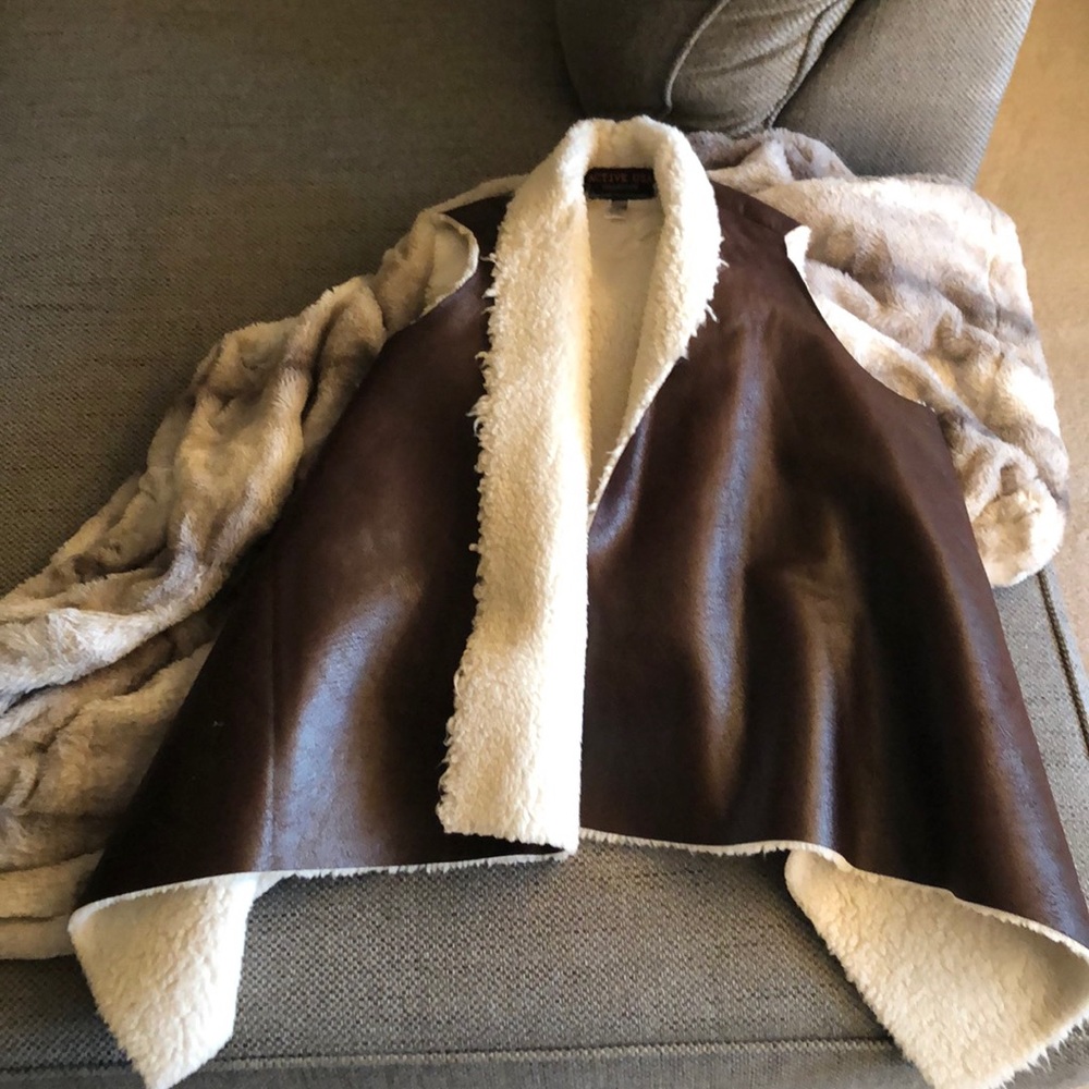 Brown vest